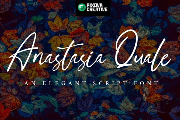 Anastasia Quale: An Elegant Script Font for Makers