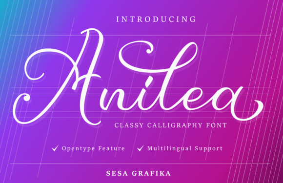 Anilea: The Elegant Script Font for Your Brand