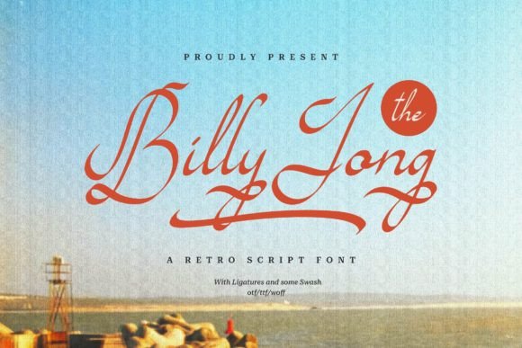 Billy Jong: A Retro Script Font for Branding