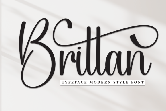 Brittan: The Elegant Script Font for Branding