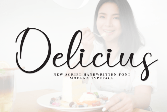 Delicius: A Stylish Handwritten Script Font for Campaigns