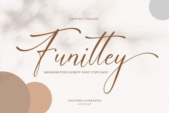 Funittey: The Elegant Script Font for Small Business Branding