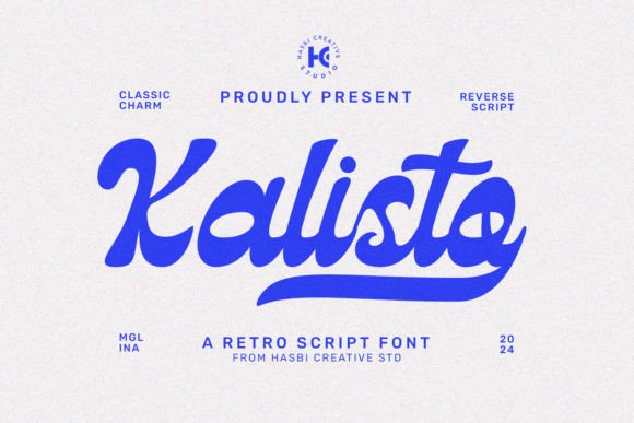 Kalisto: A Vintage Script Font for Elegant Branding