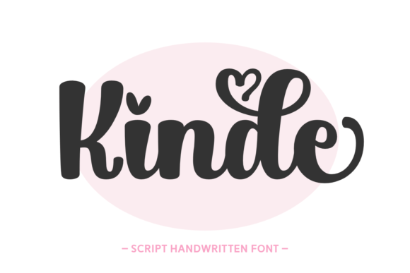 Kinde: A Playful Script Typeface for Business
