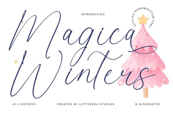 Magica Winters: The Elegant Script Font for Campaigns