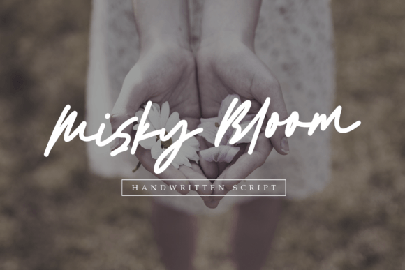 Misky Bloom: A Charming Script Handwritten Font for Editors