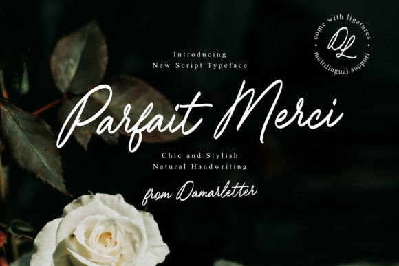 Parfait Merci: The Elegant Script Font for Business