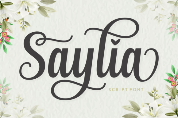 Saylia: The Script Font That Elevates Small Business Branding