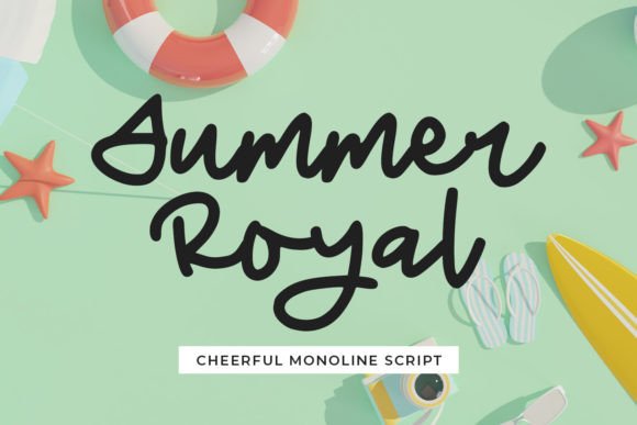 Summer Royal: A Playful Script Font for Brands
