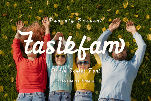 Tasikfam: A Playful Brush Script for Editorial Design