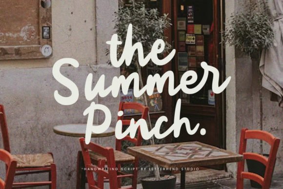 The Summer Pinch: A Premium Script Handwritten Font Review